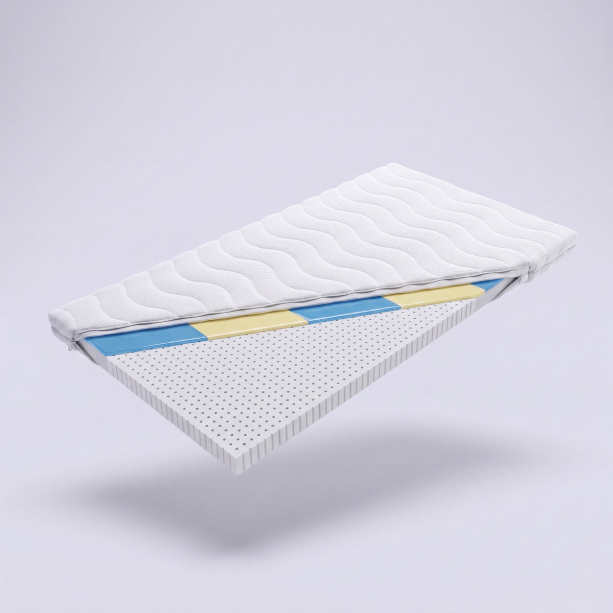 HydroGel Latex · Topmadras i latex med hydrogel · 5 cm